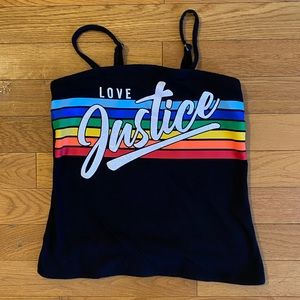 Justice tank top